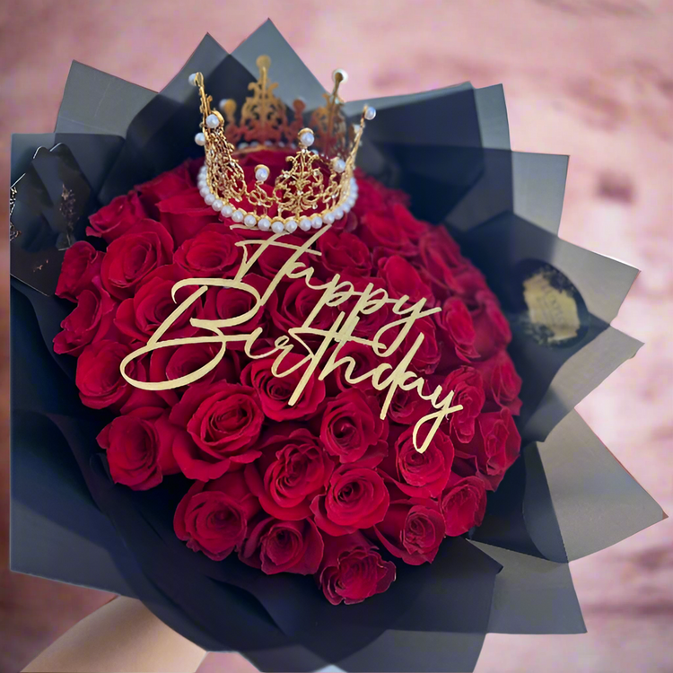 ramo buchon dallas roses bouquet