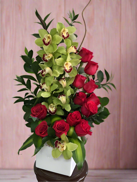 love romance red roses dallas